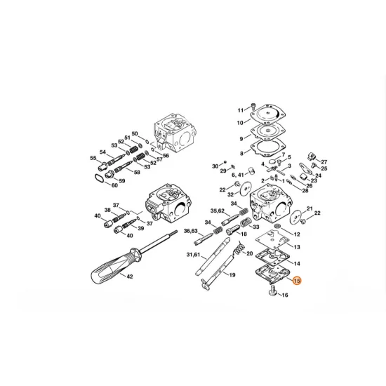STIHL  Pokrywa zamykająca 4203 121 0800